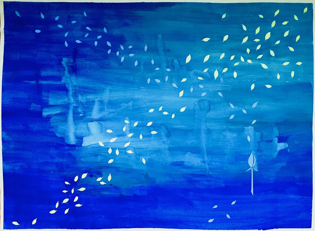 Petals - Shelly Vega Painting
